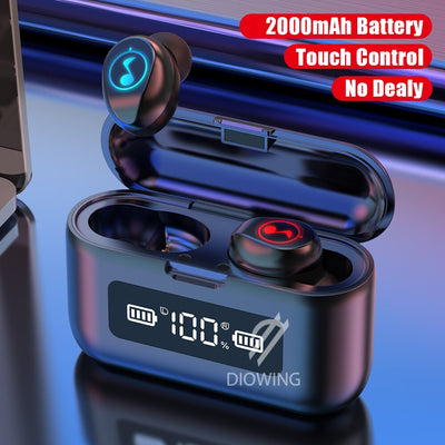 B281 Bluetooth Earphone Touch Earphones Wireless Headphones Bloototh Earphone eprolo
