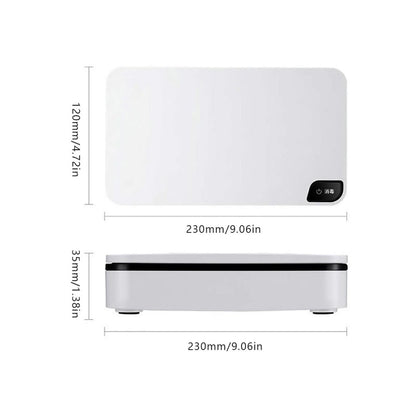 Portable Uv Sterilizer Box Mobile Phone Sanitizer Case For Phone Mice Toothbrush Mask Sterilization Box 1 Set eprolo