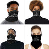 Polyester Bandana Face Scarf I CAN'T BREATHE Protective Riding Face cover Multi-function Magic Head Scarf  For Parade Protest eprolo