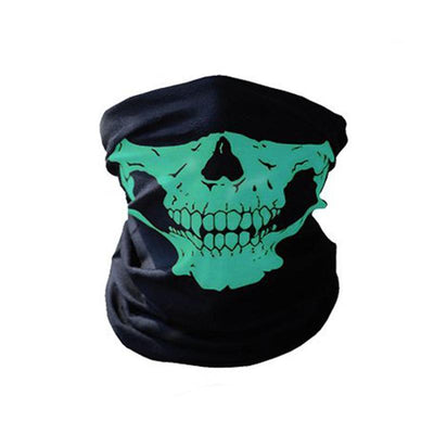 Cycle Zone 2pcs/set Seamless Skull Face Mask Airsoft Breathable Motorcycle Bike eprolo