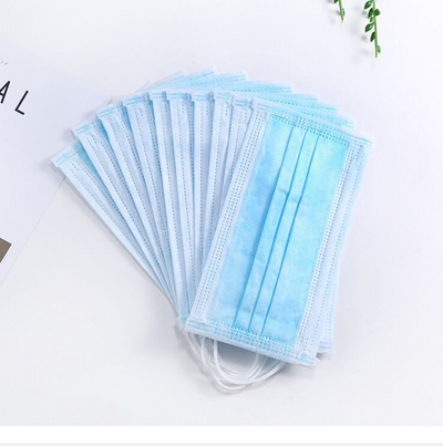 1pc Face Masks Disposable 3 Layers Dustproof Mask Facial Protective Cover Masks Set Anti-Dust Surgical Medical Salon Earloop eprolo