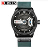 CURREN watch men Leather Quartz Wrist Watches eprolo
