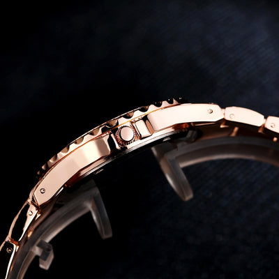 Women Quartz Watch Casual Ladies Watch Female Quartz Gold Watch Crystal Diamond For Women Clock eprolo