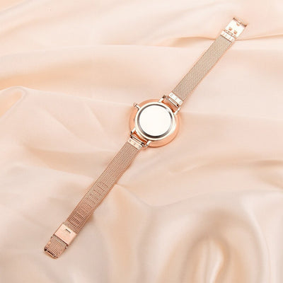 Stardust Watch Women Necklace Bracelet Set (3PCS/Set) Women's Watches Stainless Steel Mesh Starry Sky Quartz Female Wrist Watch eprolo