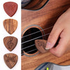 Solid Wood Guitar Picks Acoustic Electric Bass Plectrum Mediator Musical Instrument Thickness 2.5mm For Acoustic Electric Guitar eprolo