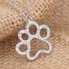Dog Paw Pendant Necklace eprolo