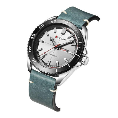 CURREN Luxury watch men Leather Quartz Wrist Watches eprolo