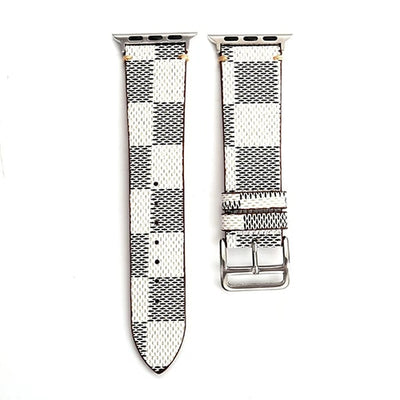 Plaid Leather Watch Band for Apple Watch iwatch 38/40mm 42/44mm Series 1 2 3 4 Men's Women's Wirst Watch Strap Belt Bracelet. eprolo