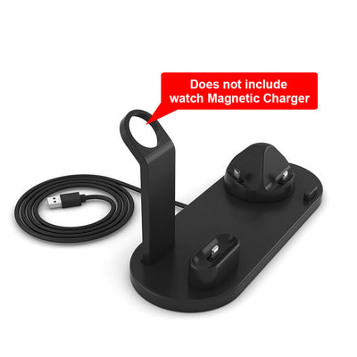 4 in 1 Wireless Charging Dock Station For Apple Watch iPhone X XS XR MAX 11 Pro 8 Airpods 10W Qi Fast Charger Stand Holder eprolo