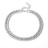 Punk Hip Hop Curb Cuban Thick Short Choker Necklace Men Simple Minimalist Chunky Collar Necklace eprolo
