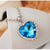Crystal Pendant Heart Necklace Classic Titanic Ocean Crystal Heart Pendant Necklace Rhinestone Lover Gift eprolo