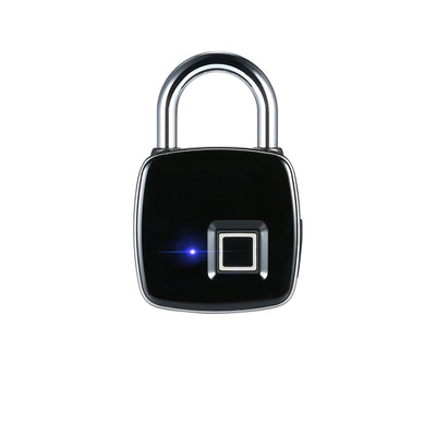 USB Rechargeable Smart Keyless Fingerprint Lock IP65 Waterproof Anti-Theft Security Padlock Door Luggage Case Lock eprolo