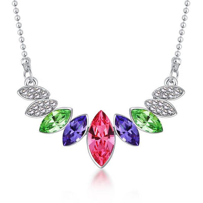 Austrian element Crystal Necklace Earrings Jewelry Sets eprolo