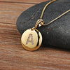 Letter Necklace Gold 26 Letters Charm Necklaces Pendants Copper CZ Jewelry Personalized Necklace eprolo