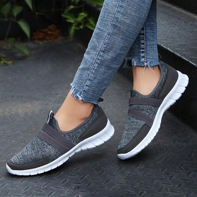 Sneakers Women Breathable Mesh Shoes Woman Ballet Slip On Flats Loafers Ladies Shoes Creepers tenis feminino eprolo