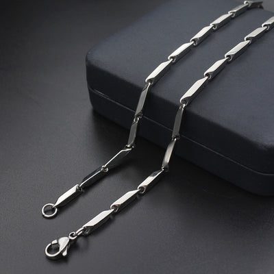 Titanium Steel Necklace Melon Chain Stainless Steel Chain Men And Women Necklace eprolo
