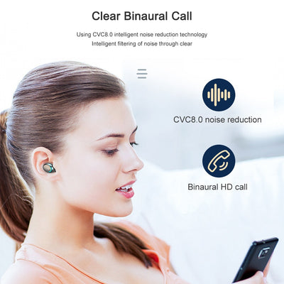 F9-5 TWS Wireless Bluetooth Earphone 5.0 Touch Earphones 9D Stereo Sport Music Waterproof LED Display Airbuds Headset With Mic eprolo