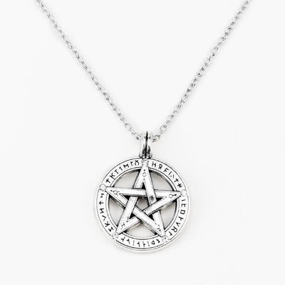 Supernatural Hebrew Pentagram Necklace eprolo