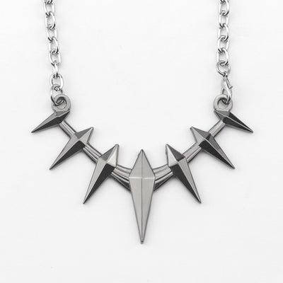 Marvel Black Panther Necklace Mens Pendant Metal Necklace eprolo
