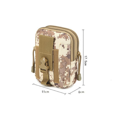 Yipinu Military Fans Tactical Pocket Outdoor Sports Bag Belt Pockets Wear Belts Purse 5.6 Inch Mobile Phone Bags EDC eprolo