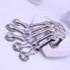 Halloween Props Gift Fun Nightclub Party Punk Finger Bracelet Gothic Skull Skeleton Bone Hand Finger Bracelet eprolo