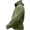 Military Man Fleece Tactical Softshell Jacket Polartec Thermal Polar Hooded Outerwear Coat Army Clothes eprolo