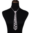 Tie Shaped Maxi Statement Necklace Women Luxury Females Sexy Collar Choker Rhinestone Necklace eprolo