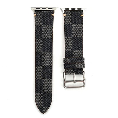 Plaid Leather Watch Band for Apple Watch iwatch 38/40mm 42/44mm Series 1 2 3 4 Men's Women's Wirst Watch Strap Belt Bracelet. eprolo