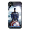 Marvel Avengers Captain America Shield Superhero Case for iPhone 6s 7 8 Plus X 10 XS Max XR Silicone Rubber Cover Ironman coque eprolo