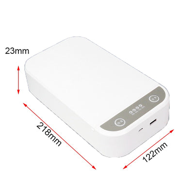 UV Face Mask Sterilizer Box Anti Bacteria Ultraviolet Ray Disinfection for Jewelry Watch Phone Charging Multifunctional Box eprolo