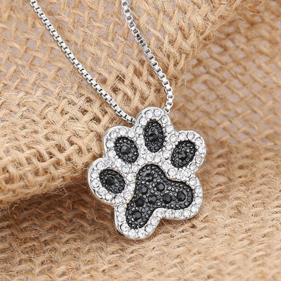 Dog Paw Pendant Necklace eprolo