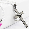 Christian Bible Prayer Cross Pendant Necklace eprolo