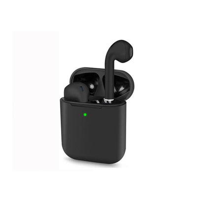 New i9000 tws matte black smart Bluetooth earphones with QI wireless charging 6D heavy bass black earbuds PKi200 i500 i10000 tws eprolo