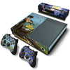Fortnite Game Sticker Vinyl para Microsoft Xbox One Controller Skins para Xbox One Gamepad Cubierta para Xbox One PVC Protector eprolo