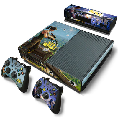 Fortnite Game Sticker Vinyl para Microsoft Xbox One Controller Skins para Xbox One Gamepad Cubierta para Xbox One PVC Protector eprolo