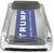 Donald Trump S2 Glass Square Ashtray 4"x3" Sturdy Cigarette Smoking Presidential Candidate Brand: JS & Caren