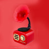 Wooden Bluetooth Speaker Mini Portable Bluetooth Stereo Speaker Radio Support TF Card AUX Subwoofer for Computer Mobile Phone eprolo