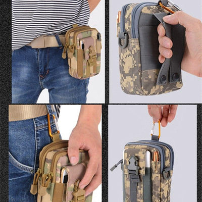 Soldiers Tactical Waist Bags, Military Backpack, 600D Outdoor Camping Hunting CS Sports Bag eprolo