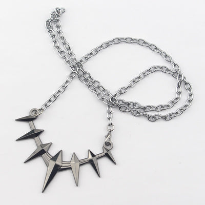 Marvel Black Panther Necklace Mens Pendant Metal Necklace eprolo