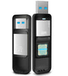 DM PD061 USB3.0 32G 64G High-speed Recognition Fingerprint Encrypted Pen Drive Security Memory USB Stick eprolo