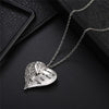 Angel Wings Alloy Pendant Necklace Lettering Metal Personality Necklace For Women Men Jewelry Bijoux Best Gift eprolo