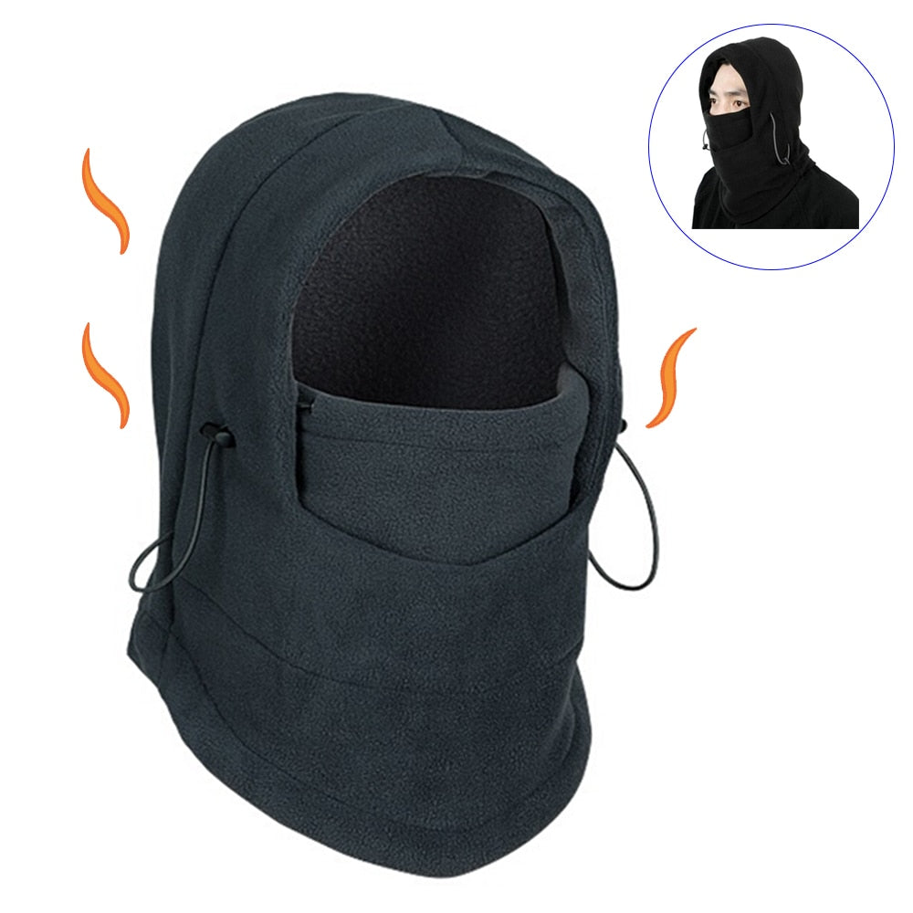Motorcycle Bicycle Face Mask Thermal Fleece Balaclava Hood Swat Ski Bike Wind Winter Stopper Skullies Beanies Outdoor Sports eprolo