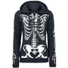Gothic Hoodies Women Halloween Skull Theme Pullover Sweatshirts eprolo