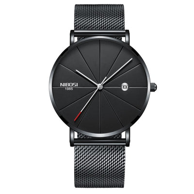 NIBOSI Ultra Thin Fashion Men Watch Top Luxury Brand Business Quartz Watches Waterproof Sports Watch eprolo