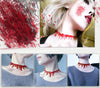 Halloween Decoration Horror Blood Drip Necklace Fake eprolo