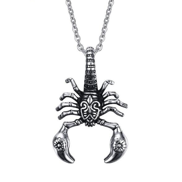 Scorpions Statement Necklace Pendant eprolo