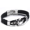 Skull Pu Leather Charm Bracelets eprolo