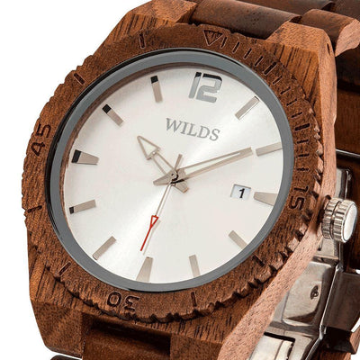 Personalize Walnut Wooden Watch Wilds Wood
