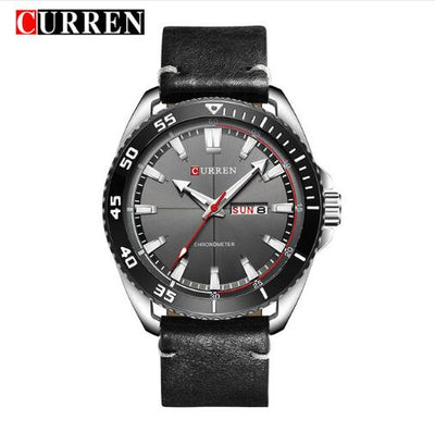 CURREN Luxury watch men Leather Quartz Wrist Watches eprolo