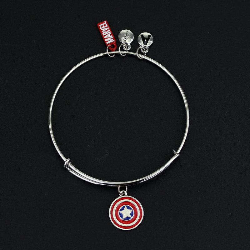dongsheng Avengers Charm Bracelet Captain America Shield Unisex Bracelet For Movie Fans Gift Jewelry eprolo
